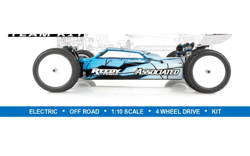 Team Associated RC10B74 race buggy